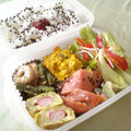 すずきはなこ's cooksnap of when they made お弁当のおかず◆カニカマ巻き巻き卵焼き◆.