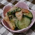 くみちょ～～'s cooksnap of when they made えびときゅうりの中華酢の物.
