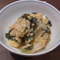 しょあたん's cooksnap of when they made キャベツとワカメの卵とじ.