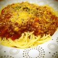 ruipan's cooksnap of when they made こだわり❁ミートソースパスタ.