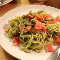 hicatano's cooksnap of when they made アボカド和風パスタ.