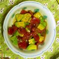star1229's cooksnap of when they made 超簡単アボカドとマグロのおつまみ.