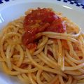 辛子めんたい子's cooksnap of when they made トマトの旨みパスタ.