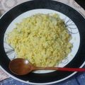 moconao514's cooksnap of when they made 残りごはんで簡単！黄金パラパラ炒飯.