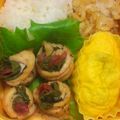 shirowhite's cooksnap of when they made お弁当に☆心配なしのささみの梅ロール.