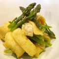 PARNELL's cooksnap of when they made アスパラとお揚げのサッと煮.