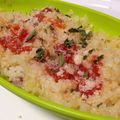 えみたんばあば's cooksnap of when they made ★ルクエで簡単★レンジで簡単リゾット★.