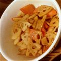 なんだッッ's cooksnap of when they made 蓮根のきんぴら.