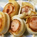 かりあん's cooksnap of when they made お弁当に♪ちくわウインナー巻き.