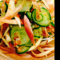 nacota★'s cooksnap of when they made きゅうりと茗荷の梅おかか和え.