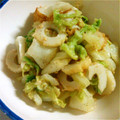 yukko218's cooksnap of when they made 白菜とちくわの和え物.