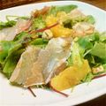 ritsuko y's cooksnap of when they made ルッコラとオレンジのサラダ.