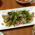 ukkarittu's cooksnap of when they made あっと言う間の◆豆苗と豚肉炒め◆簡単.