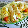 ニコニコまっきー's cooksnap of when they made ☆簡単☆ソーセージのキャベツ巻き☆.