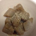 Wとも吉's cooksnap of when they made 弁当に♪めんつゆｄｅ蒟蒻の胡麻がらめ.