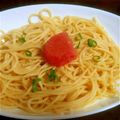 ayhisui's cooksnap of when they made 簡単♡ヘルシーたらこパスタ.