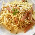 ayafuyu's cooksnap of when they made 焼きそば～和風バター醤油味～.