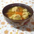 kururin18's cooksnap of when they made もちもち♪カレー豆腐すいとん.