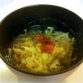 けあべえーあ's cooksnap of when they made 切干大根と梅のすまし汁.