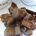 雪だるまんじゅう's cooksnap of when they made こんにゃくと牛スジ肉の味噌煮込み.