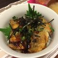 pichi5's cooksnap of when they made 絶品☆秋刀魚の蒲焼き丼.