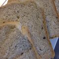 ほっほ's cooksnap of when they made ごまたっぷりの食パン.