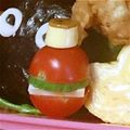 りんごママ24's cooksnap of when they made ☆お弁当＊ミニトマトサンド☆.