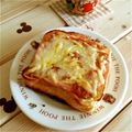 ジョリポン's cooksnap of when they made 超簡単♪なめ茸で照焼きハムトースト.
