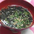 りりりhappy's cooksnap of when they made インスタントじゃないよ！わかめスープ.