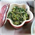 ＴＯＭＯＷＡＴ's cooksnap of when they made 大根葉とじゃこ～我が家のやり方.