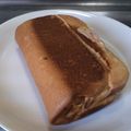 ころんびーぬ's cooksnap of when they made HMで簡単カフェ風サンド♪.