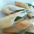 hoshi6_6's cooksnap of when they made 変わり春巻きササミチーズの大葉春巻き.