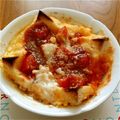msft5632's cooksnap of when they made 食パンで☆マルゲリータ風パンキッシュ.