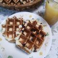 ハルとサスケ's cooksnap of when they made 我が家の朝食「ベルギーワッフル」.