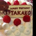 キャンコ's cooksnap of when they made 誕生日ケーキ～チョコプレート～なめこ.