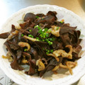 ゆりYO船長's cooksnap of when they made 鶏皮ときくらげの楽しい食感つまみ！.