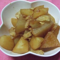 pin,k's cooksnap of when they made 大根と油揚げのやさし〜い煮物.