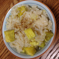 わたもず's cooksnap of when they made ほくほく☆さつまいもご飯.