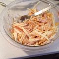 saeed's cooksnap of when they made 残念な柿の行方は･･秋色フルーツサラダ♪.