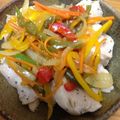 ナオ麻呂's cooksnap of when they made 鶏塩焼きの甘酢野菜あんかけ.
