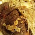 きょりこ's cooksnap of when they made ビーフステーキ　マスタードソースサラダ添.