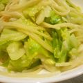 れおいち's cooksnap of when they made 話題の塩麹「きゃべつのペペロンチーノ」.