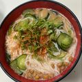 おおさきえつこ's cooksnap of when they made ◎納豆きゅうりの冷や汁風そうめん◎.
