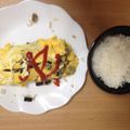 名前なしで's cooksnap of when they made ナスがうまとろ〜☆卵ふわふわオムレツ.