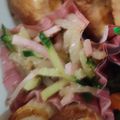 ちゃちゅ2's cooksnap of when they made 簡単❗もやしハムきゅうりのゴマぽん酢合え.
