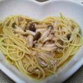 まあたん亭's cooksnap of when they made 簡単！きのこスープスパ.