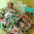 なかつかさのたいふ's cooksnap of when they made 味噌汁っぽい具の白和え風冷製サラダ.