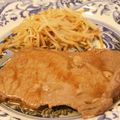 kentoyuto's cooksnap of when they made シンプルに♡ステーキバター醤油味.
