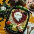 ８児のママきよっぺ's cooksnap of when they made ♡ぺたっとハロウィンおばけのお弁当♡.