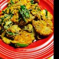 花24's cooksnap of when they made ■豚ひれ肉のキムチマヨ焼き■.
